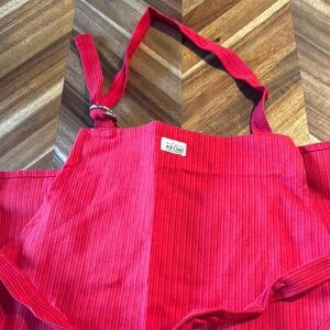Never used! All Clad Red Striped Apron